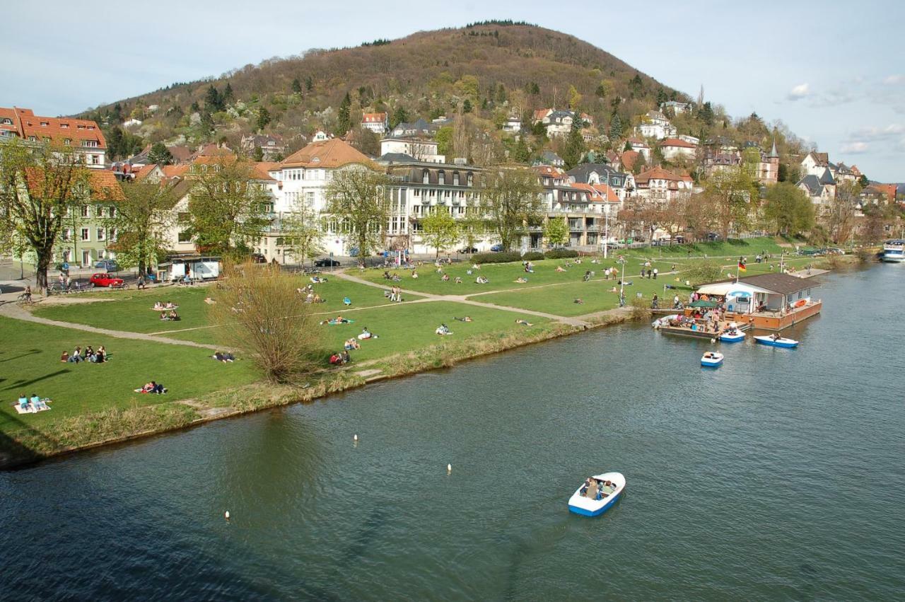 Wohnung am Neckar Heidelberg Exterior foto